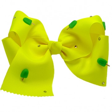 Mini Lemon Popscicles - Neon Yellow