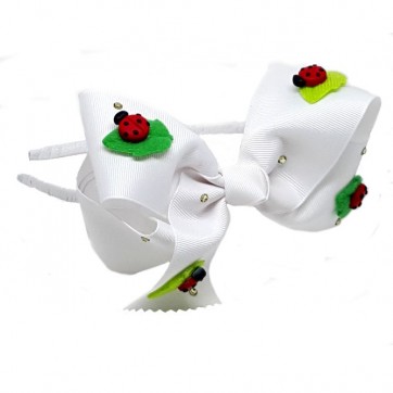 Minis Ladybugs - White