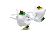 Minis Ladybugs - White