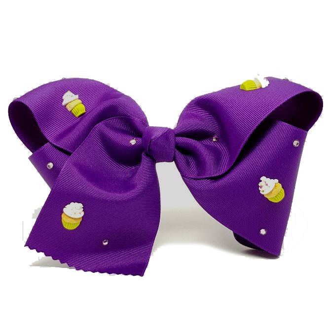 Mini Happy Cupcake - Purple Bubblegum