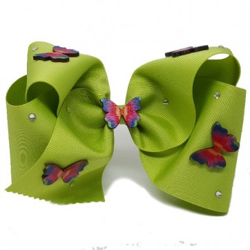 Multicolor Wooden Butterfly - Pistachio