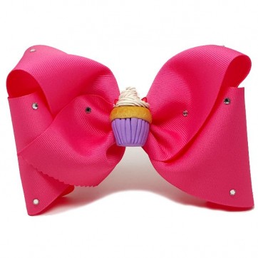 Big Purple Cupcake - Electric Pink