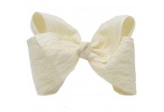 Beige - Satin Lace