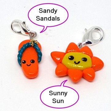 Sunny Sun - Sandy Sandals / Charms